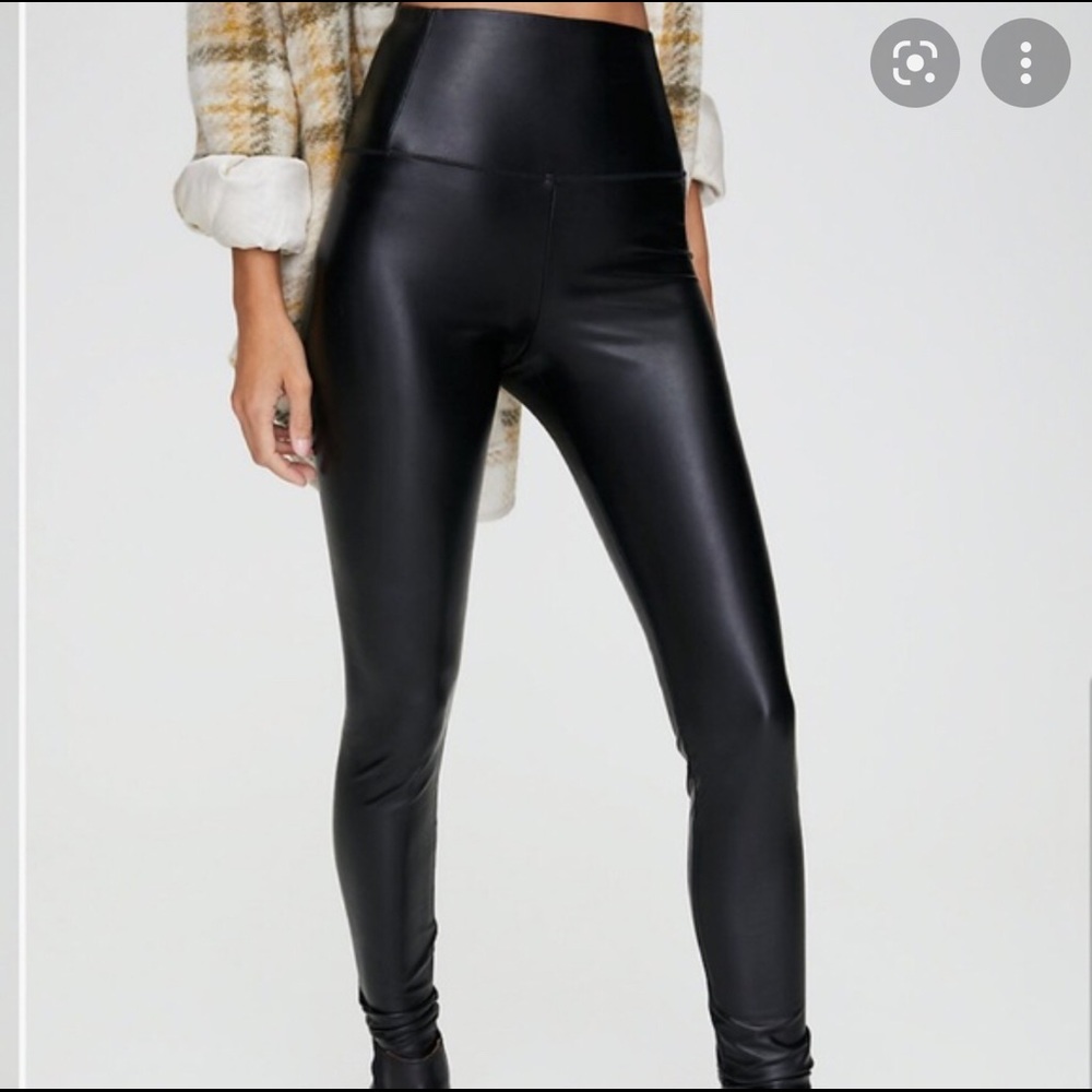 Daria Faux Leather Leggings